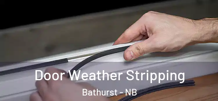 Door Weather Stripping Bathurst - NB