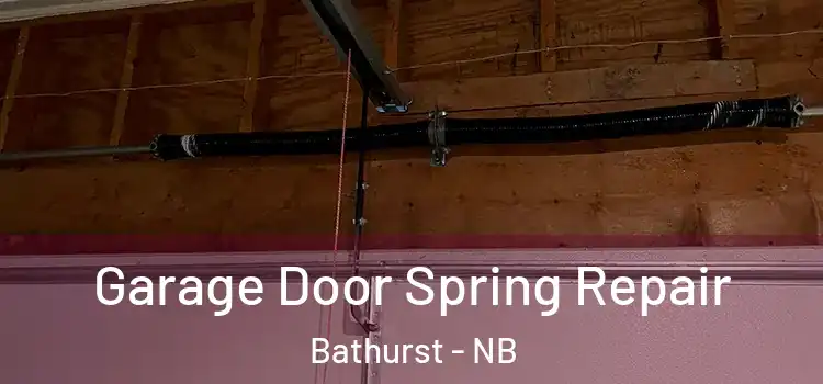  Garage Door Spring Repair Bathurst - NB